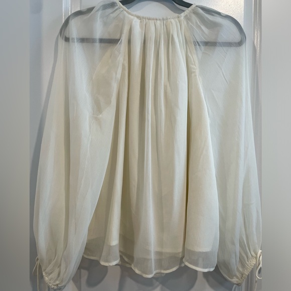 Loft Ruffle Blouse NWOT - Picture 3 of 3